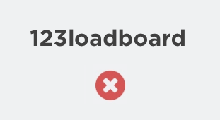 123Loadboard l not capitalized