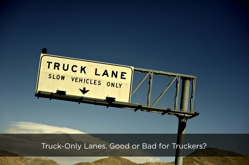 Truck Only Lanes